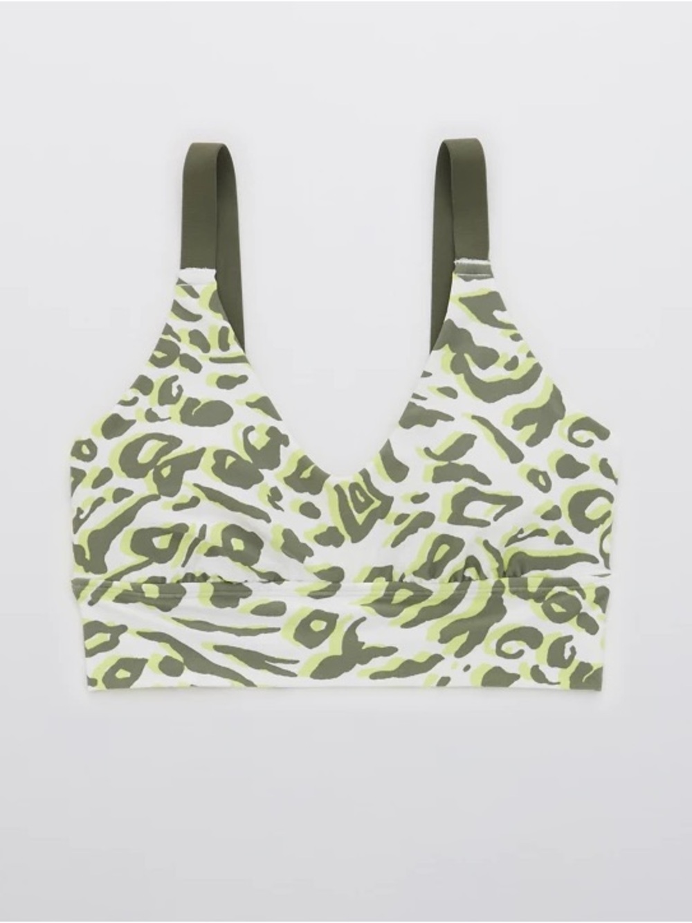 Offline real me ballet back sports bra color bright white